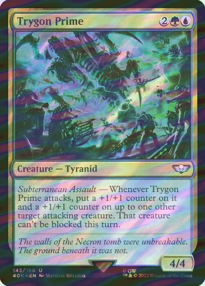 Trygon Prime (40K) (143★) / Surge Foil