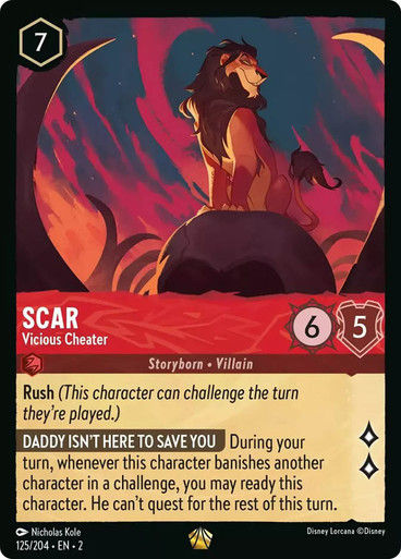 Scar - Vicious Cheater (LOR_ROF)