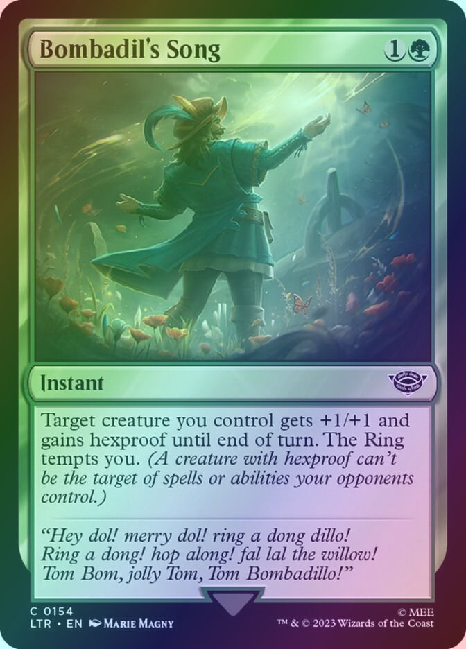 Bombadil's Song (LTR) (154) / Foil
