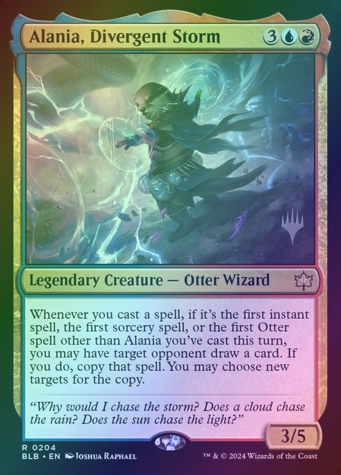 Alania, Divergent Storm (PBLB) (204p) / Foil