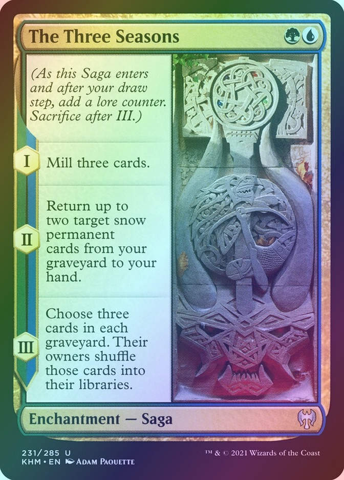 The Three Seasons (KHM) (231) / Foil