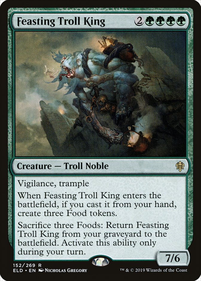 Feasting Troll King (ELD) (152)