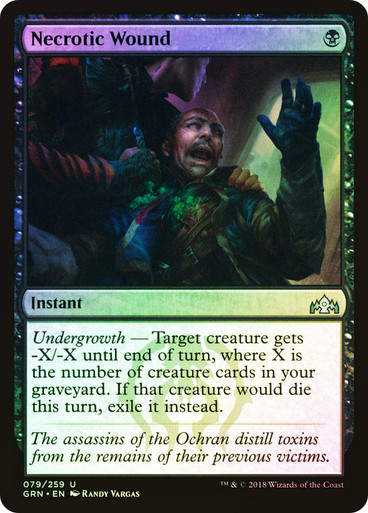Necrotic Wound (GRN) (79) / Foil