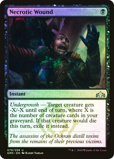Necrotic Wound (GRN) (79) / Foil