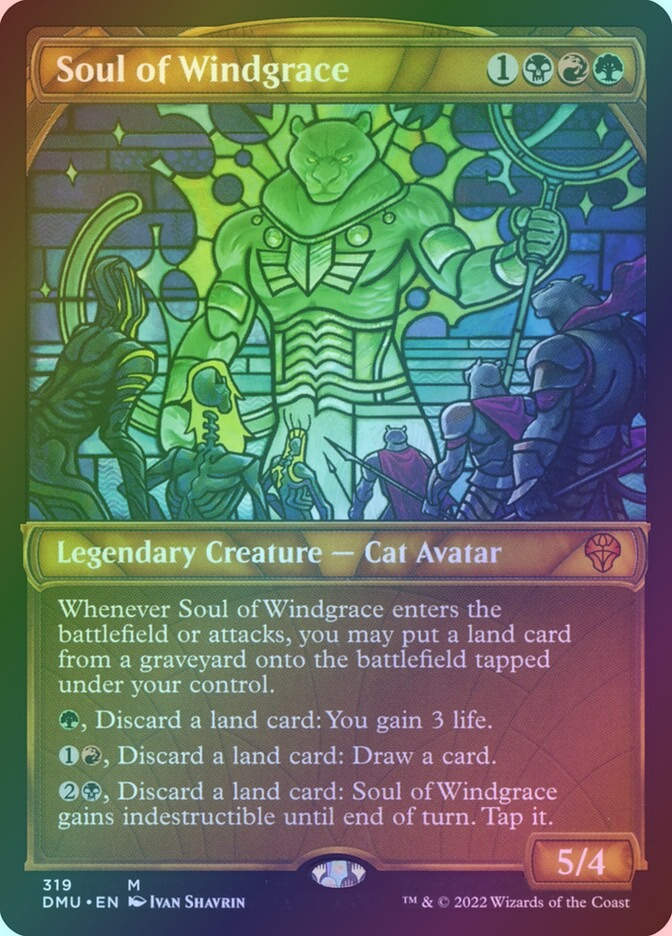 Soul of Windgrace (DMU) (319) / Showcase / Foil