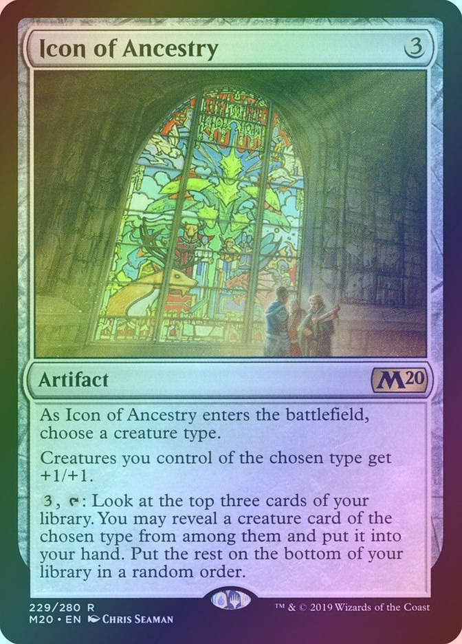 Icon of Ancestry (M20) (229) / Foil