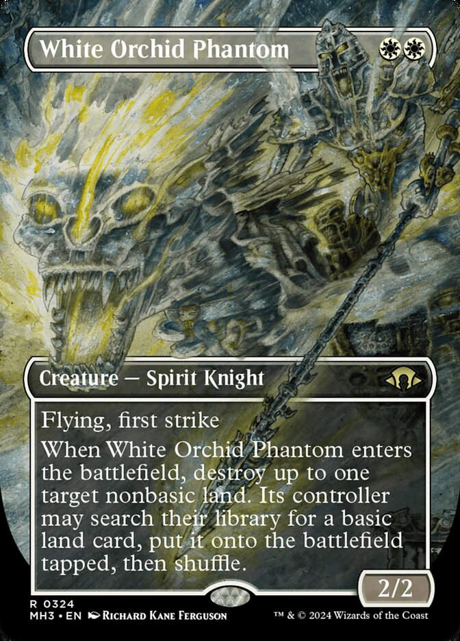 White Orchid Phantom (MH3) (324) / Borderless