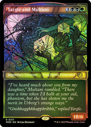 Yargle and Multani (mom_317) / Showcase / Foil