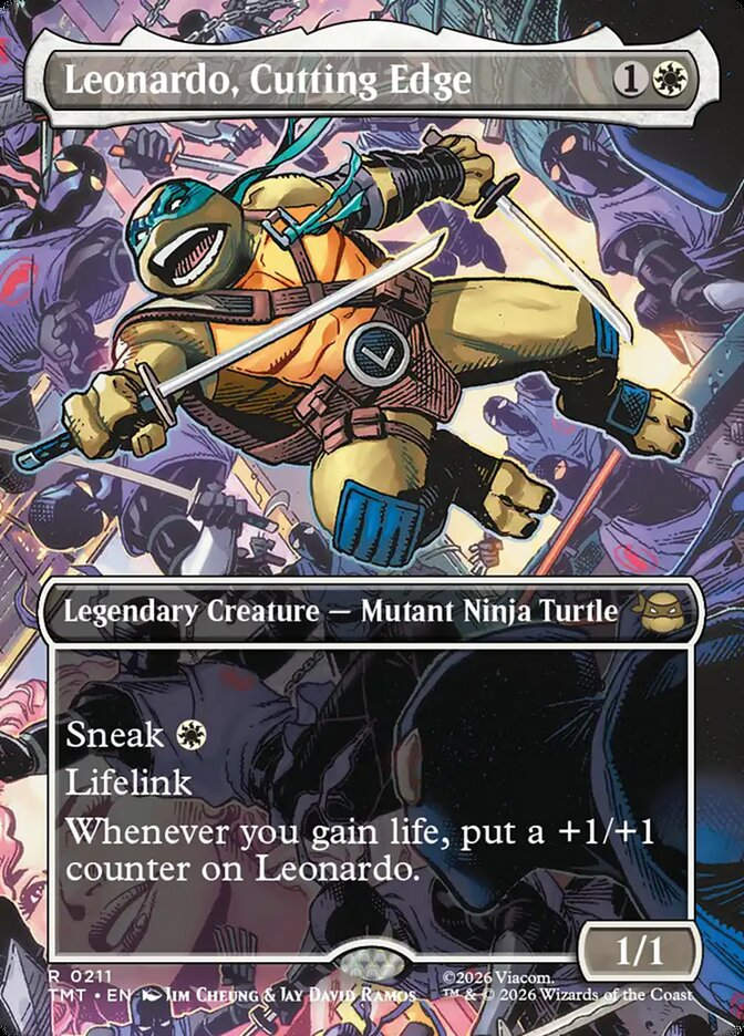 Leonardo, Cutting Edge (TMT) (211) / Borderless