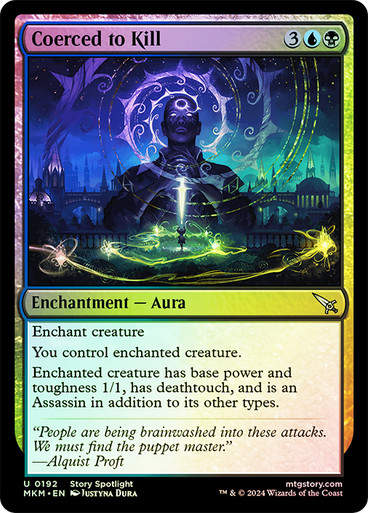Coerced to Kill (mkm) (192) / Foil