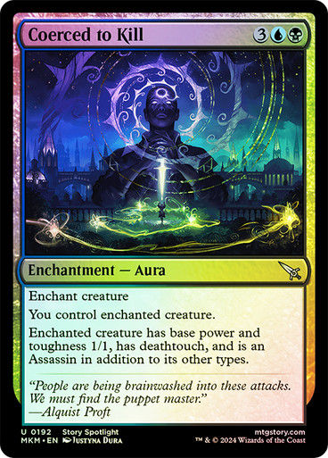 Coerced to Kill (mkm) (192) / Foil