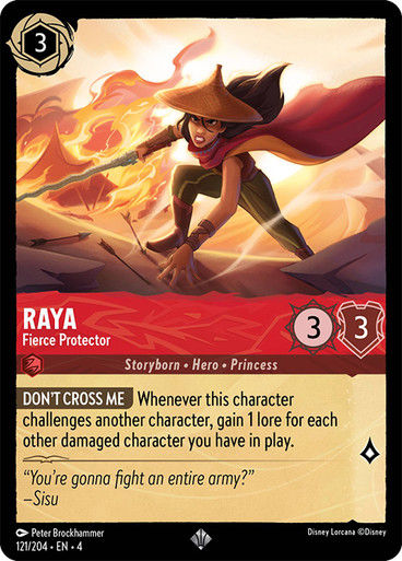 Raya - Fierce Protector (LOR_URS)