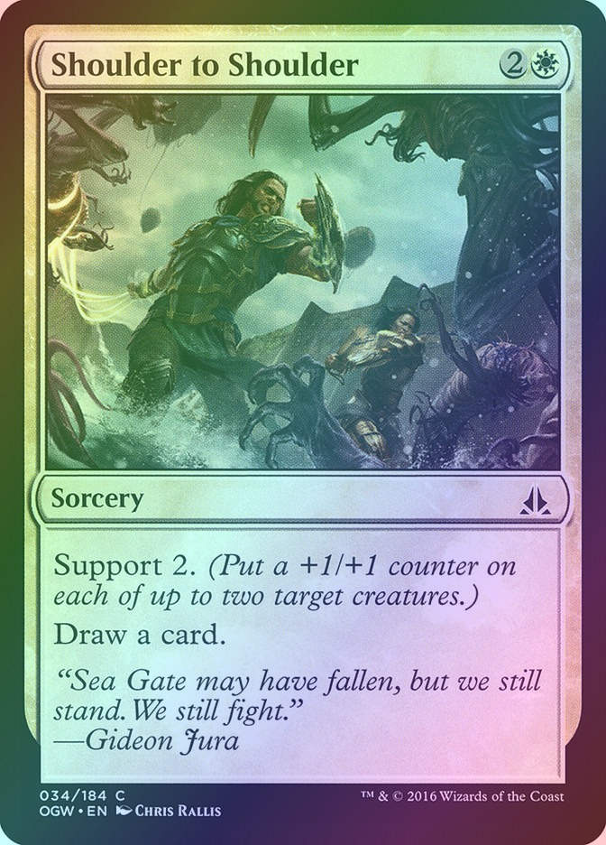 Shoulder to Shoulder (OGW) (34) / Foil