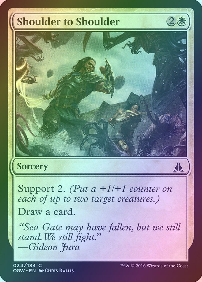Shoulder to Shoulder (OGW) (34) / Foil