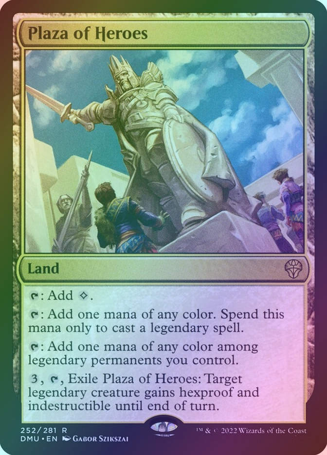Plaza of Heroes (DMU) (252) / Foil