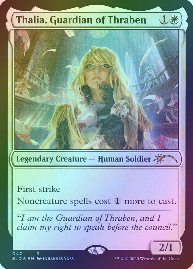 Thalia, Guardian of Thraben (SLD) (40) / Foil