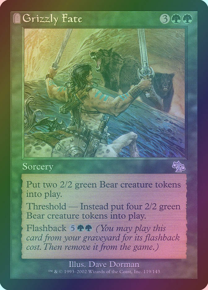 Grizzly Fate (JUD) (119) / Foil