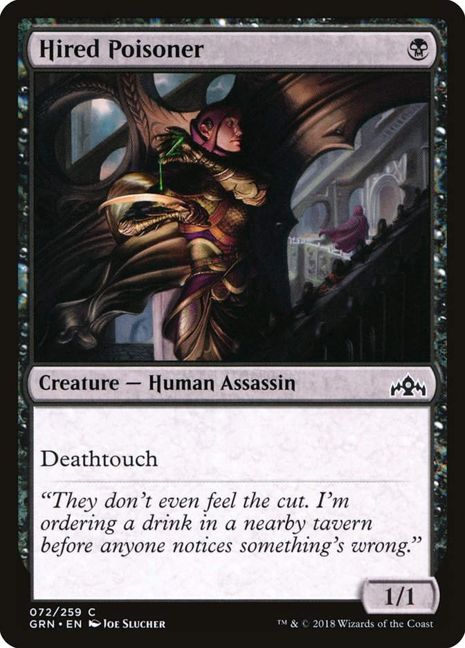 Hired Poisoner (GRN) (72)
