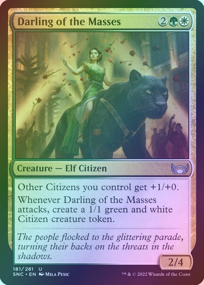 Darling of the Masses (SNC) (181) / Foil