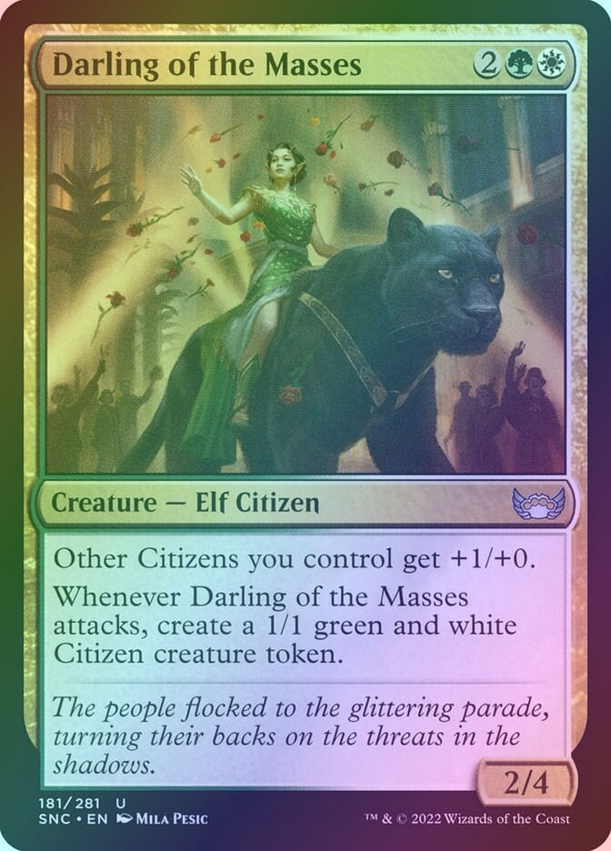 Darling of the Masses (SNC) (181) / Foil