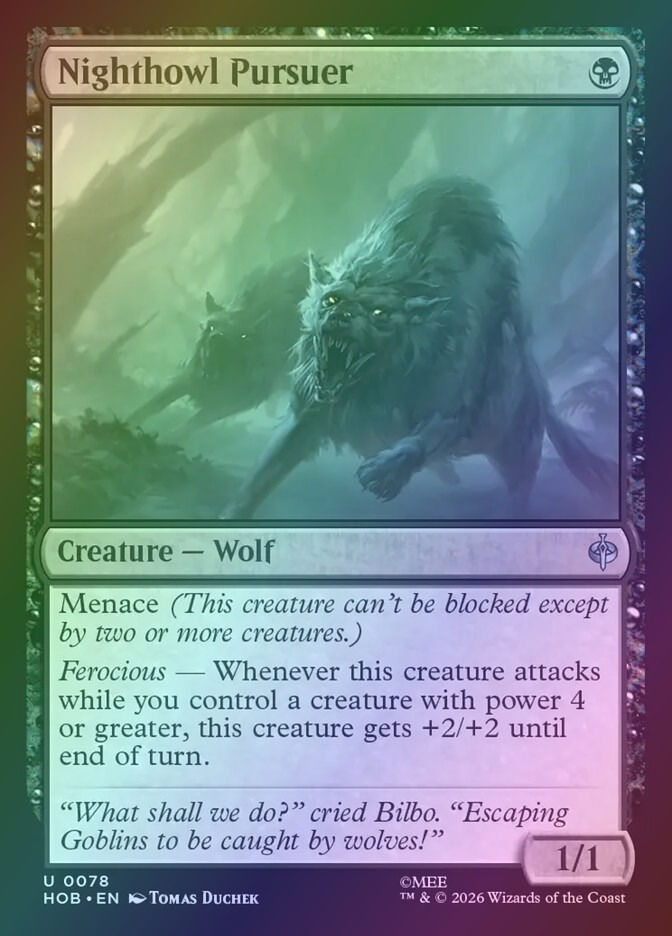 Nighthowl Pursuer (HOB) (78) / Foil