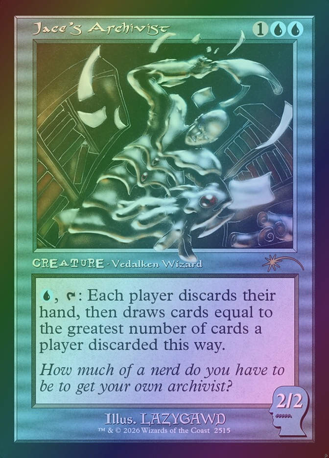 Jace's Archivist (SLD) (2515) / Foil