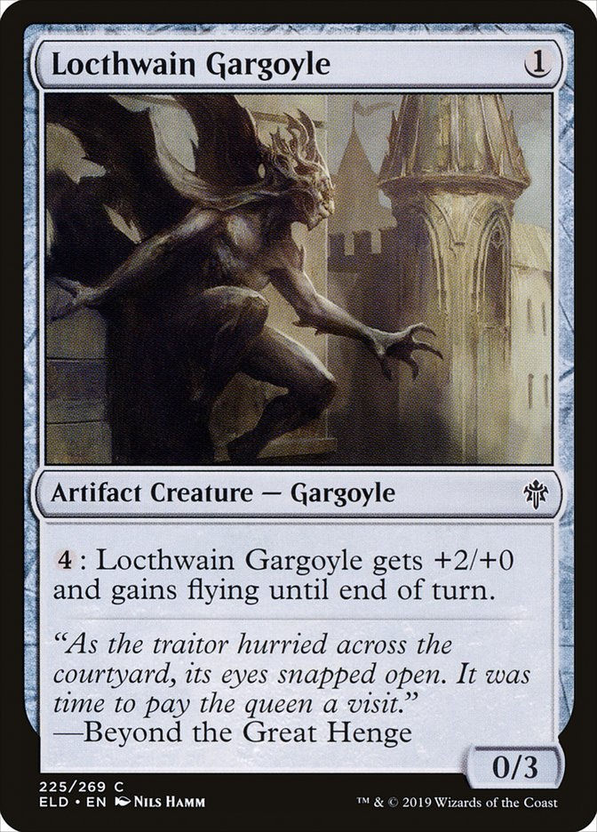 Locthwain Gargoyle (ELD) (225)