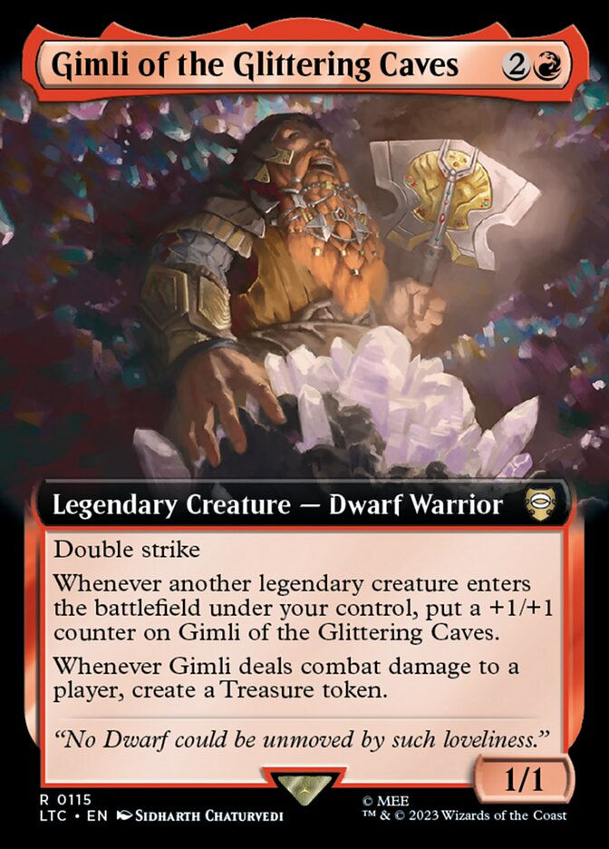 Gimli of the Glittering Caves (LTC) (115) / Extended Art