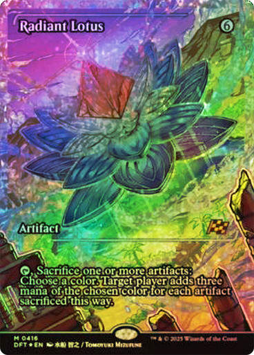 Radiant Lotus (DFT) (416) / Fracture Foil