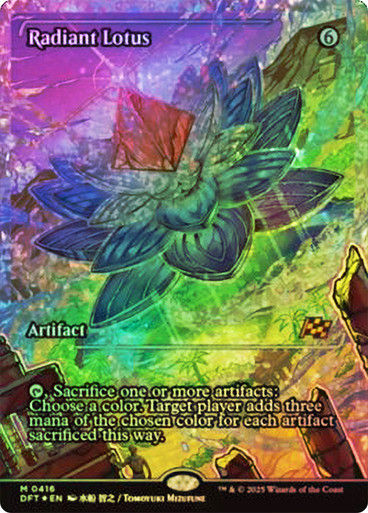 Radiant Lotus (DFT) (416) / Fracture Foil
