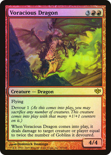 Voracious Dragon (con) / Foil