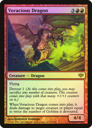 Voracious Dragon (con) / Foil