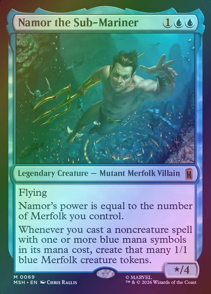 Namor the Sub-Mariner (MSH) (69) / Foil