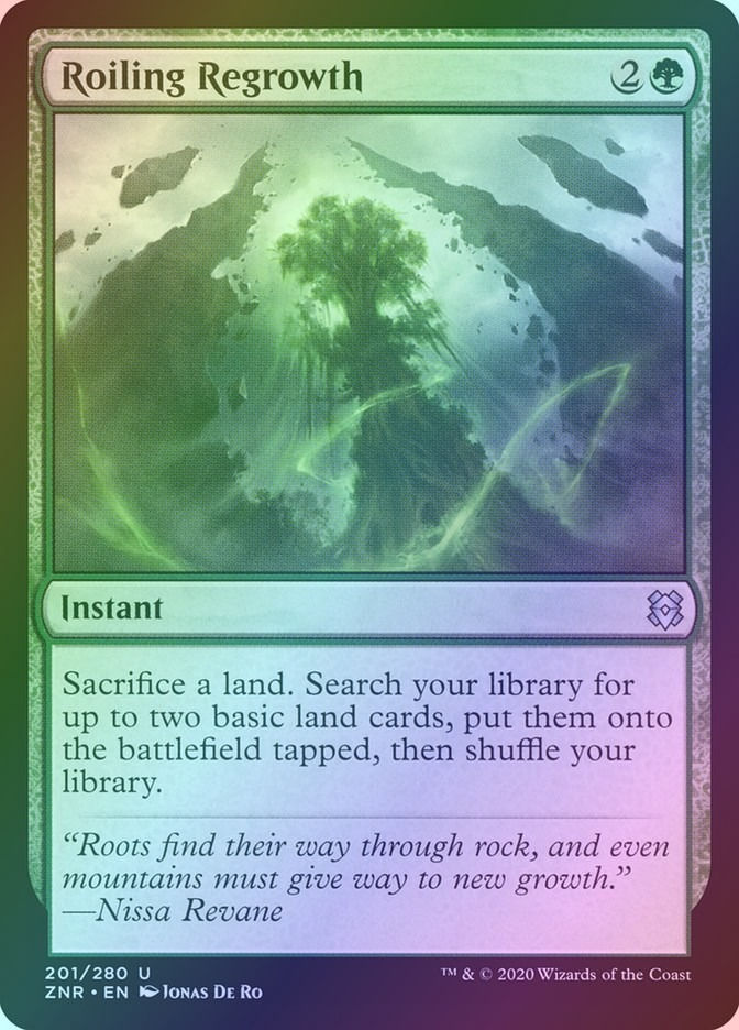 Roiling Regrowth (ZNR) (201) / Foil