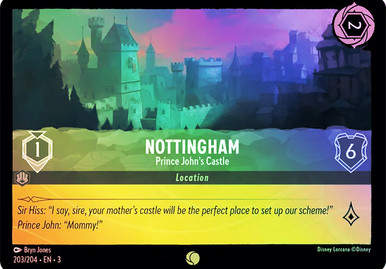 Nottingham - Prince John's Castle (LOR_ITI) / Foil
