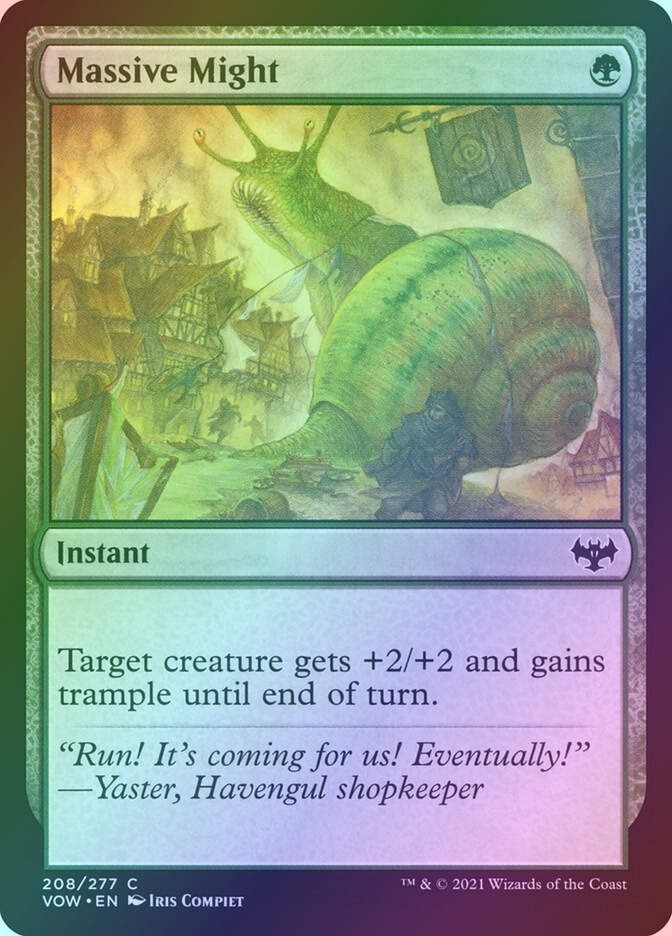 Massive Might (VOW) (208) / Foil