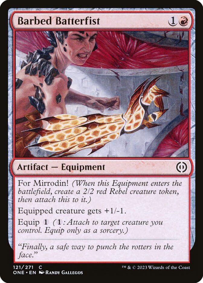 Barbed Batterfist (ONE) (121)