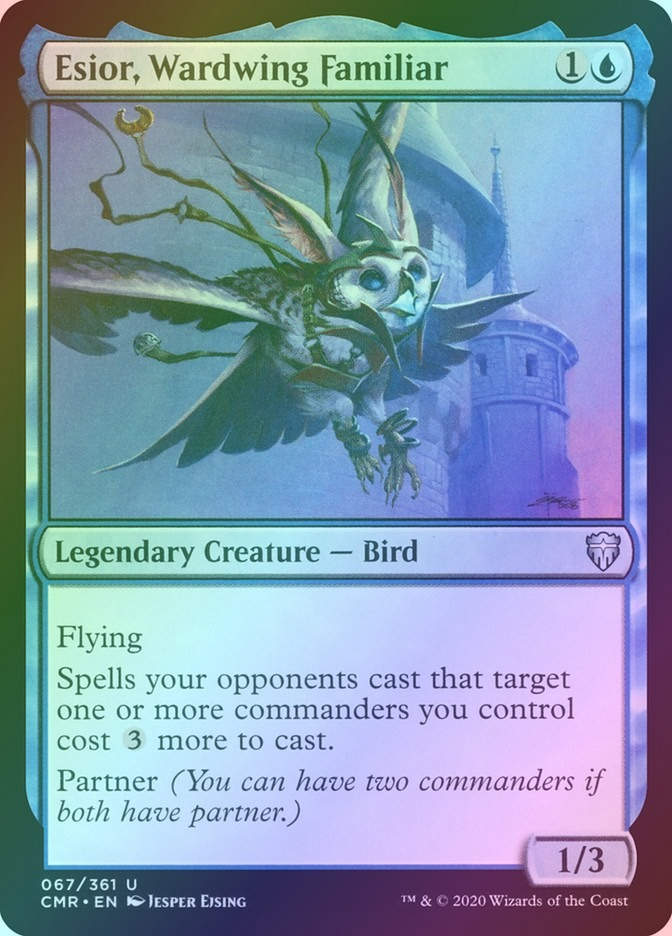 Esior, Wardwing Familiar (CMR) (67) / Foil