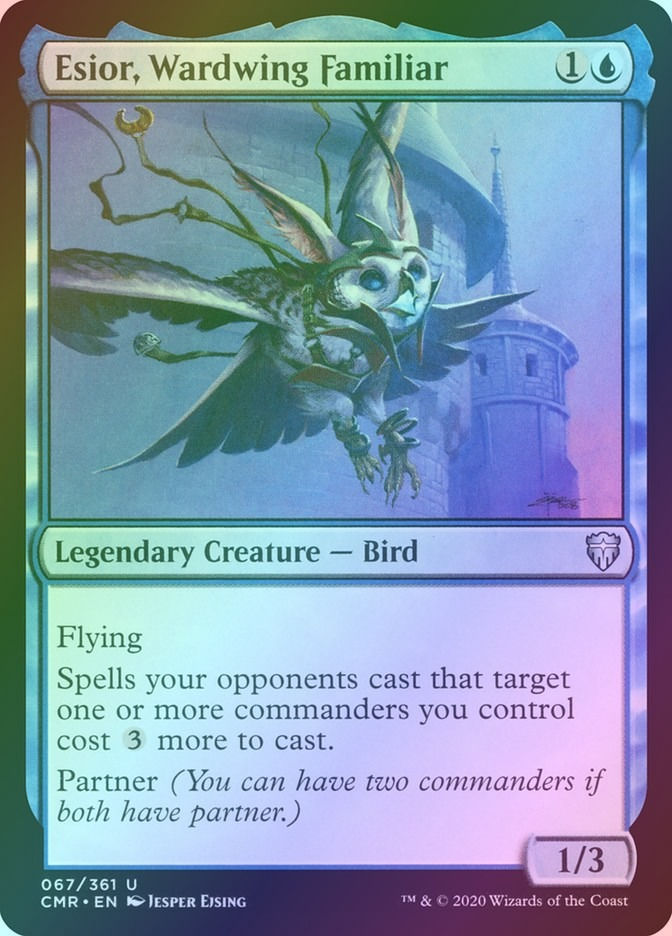 Esior, Wardwing Familiar (CMR) (67) / Foil