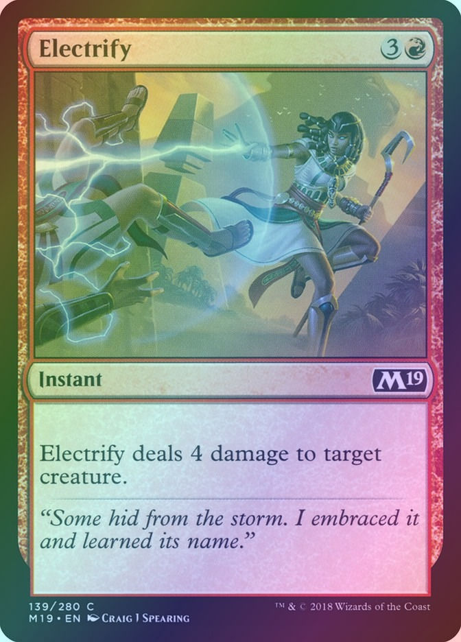 Electrify (M19) (139) / Foil