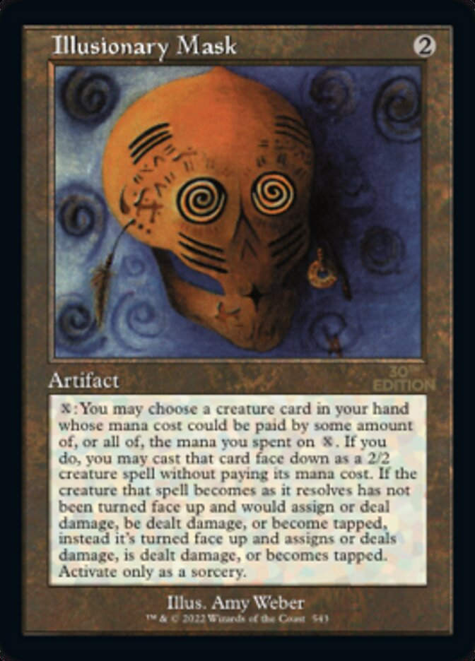 Illusionary Mask (30a) / Retro Frame