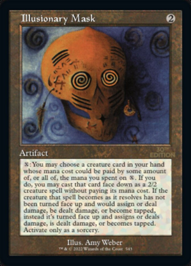 Illusionary Mask (30a) / Retro Frame