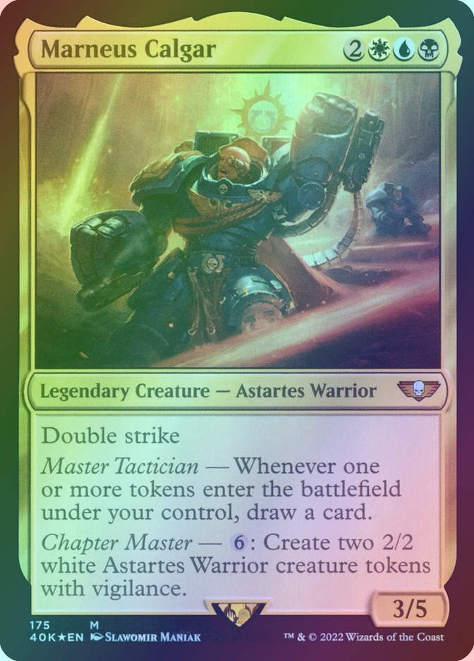 Marneus Calgar (40K) (175) / Foil