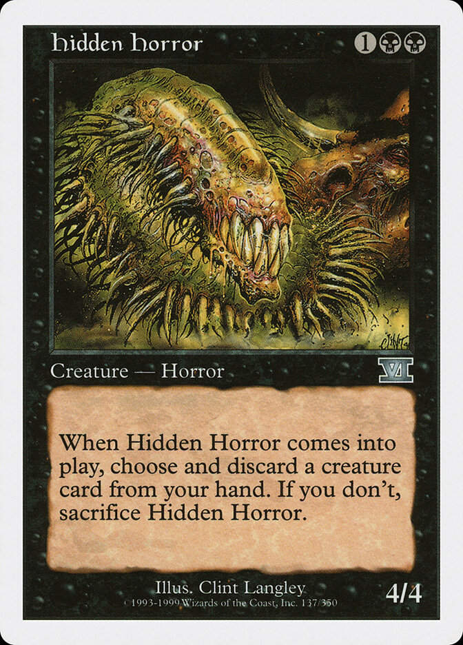 Hidden Horror (6ED) (137)