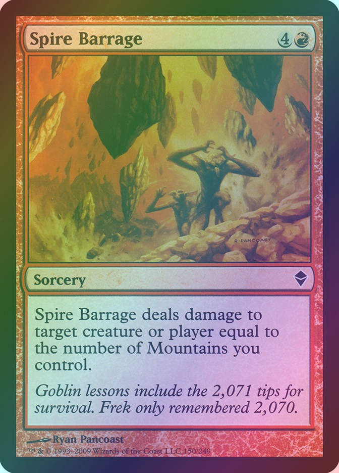 Spire Barrage (ZEN) (150) / Foil