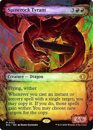 Spinerock Tyrant (ECL) (322) / Showcase / Foil