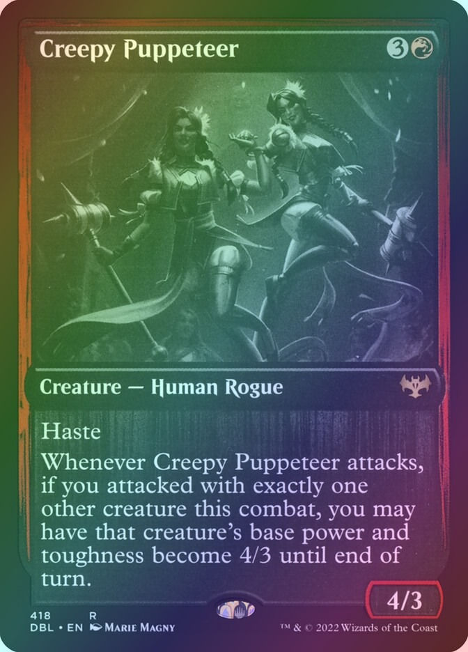 Creepy Puppeteer (DBL) (418) / Foil