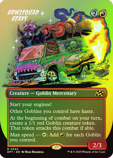 Howlsquad Heavy (DFT) (342) / Foil / Borderless