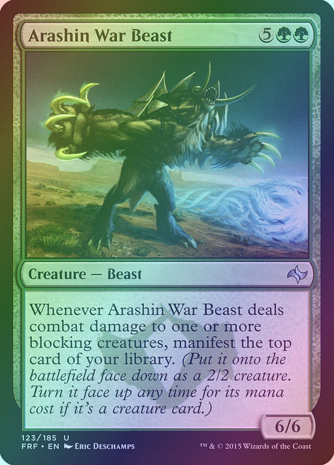 Arashin War Beast (FRF) (123) / Foil