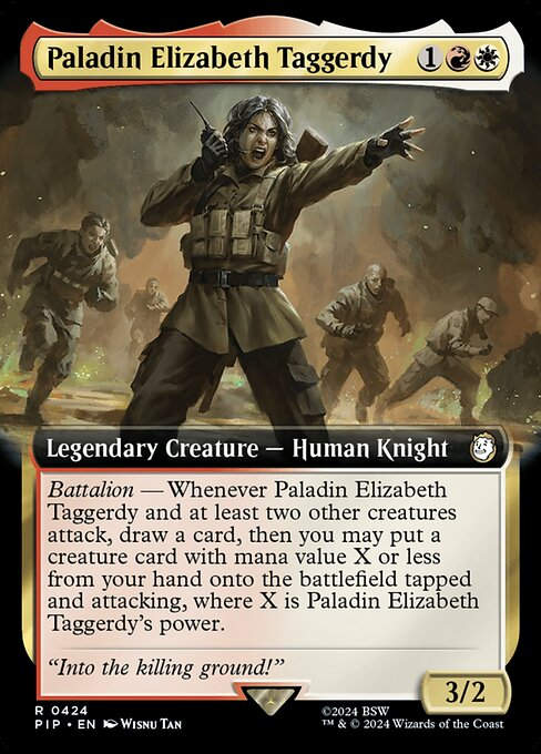 Paladin Elizabeth Taggerdy (pip) (424) / Extended Art